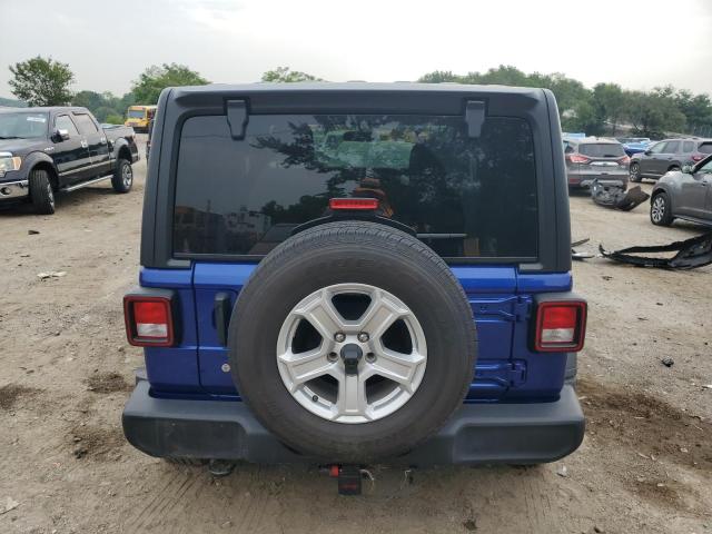 1C4GJXAN9JW316512 - 2018 JEEP WRANGLER SPORT BLUE photo 11