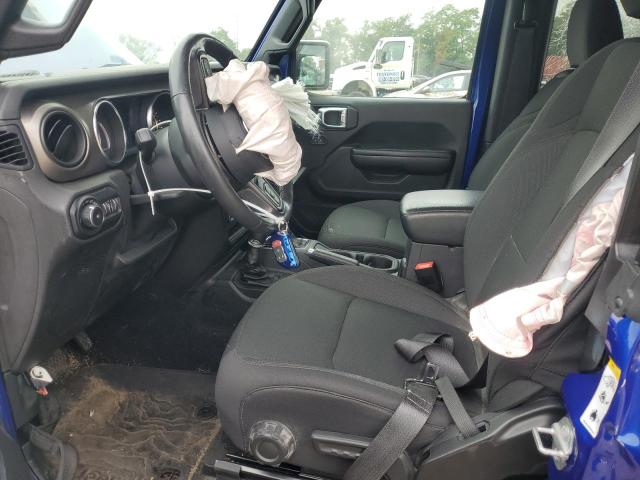 1C4GJXAN9JW316512 - 2018 JEEP WRANGLER SPORT BLUE photo 14