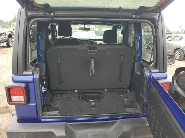 1C4GJXAN9JW316512 - 2018 JEEP WRANGLER SPORT BLUE photo 19