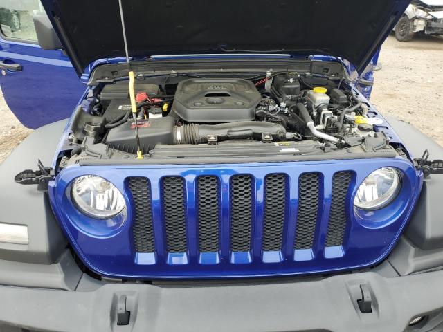 1C4GJXAN9JW316512 - 2018 JEEP WRANGLER SPORT BLUE photo 21