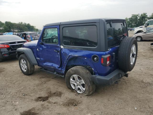 1C4GJXAN9JW316512 - 2018 JEEP WRANGLER SPORT BLUE photo 3