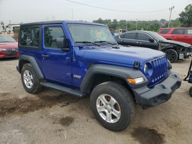 1C4GJXAN9JW316512 - 2018 JEEP WRANGLER SPORT BLUE photo 7