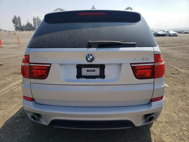 5UXZW0C58CL663394 - 2012 BMW X5 XDRIVE35D SILVER photo 6