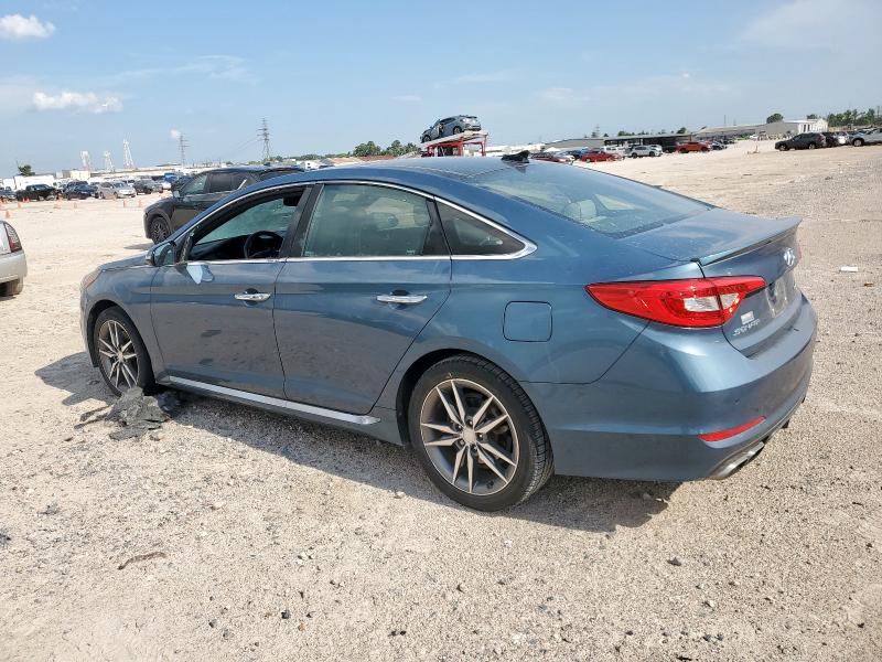 5NPE34AB4FH086218 - 2015 HYUNDAI SONATA SPORT 蓝色 照片 2