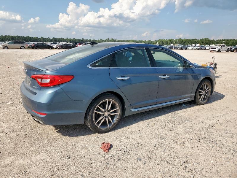 5NPE34AB4FH086218 - 2015 HYUNDAI SONATA SPORT 蓝色 照片 3