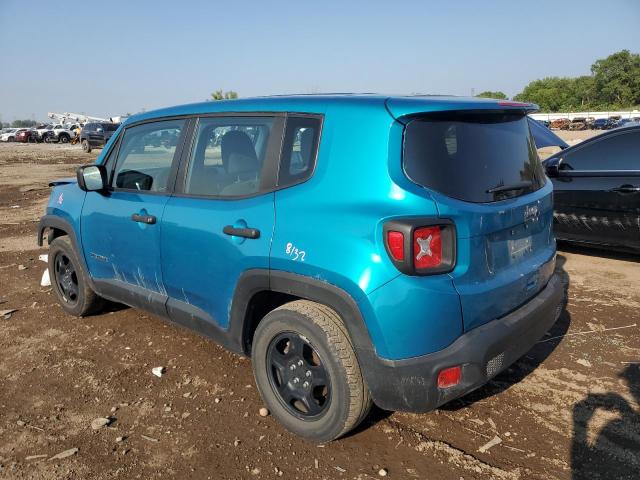 ZACNJAAB8KPK45860 - 2019 JEEP RENEGADE SPORT 青色 照片 2