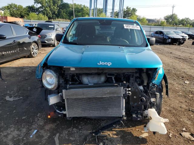 ZACNJAAB8KPK45860 - 2019 JEEP RENEGADE SPORT 青色 照片 5