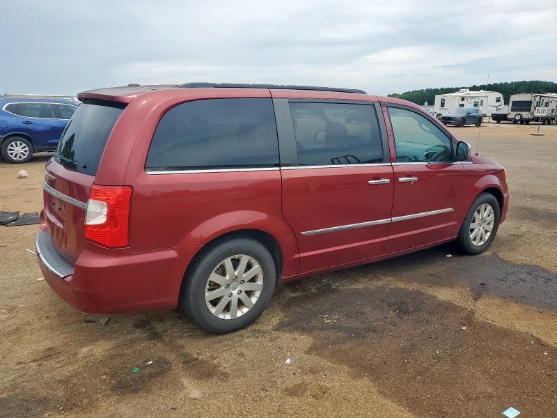 2C4RC1CG2CR362709 - 2012 CHRYSLER TOWN & COU TOURING L MAROON photo 3
