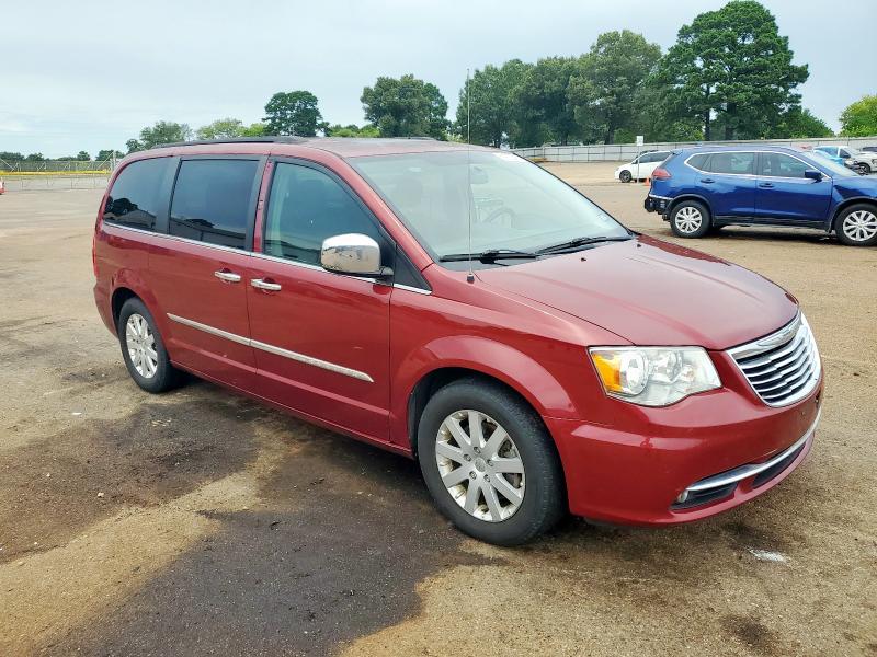 2C4RC1CG2CR362709 - 2012 CHRYSLER TOWN & COU TOURING L MAROON photo 4