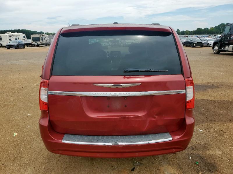 2C4RC1CG2CR362709 - 2012 CHRYSLER TOWN & COU TOURING L MAROON photo 6