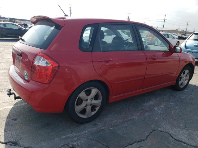 KNAFE162475007781 - 2007 KIA SPECTRA5 SX RED photo 3