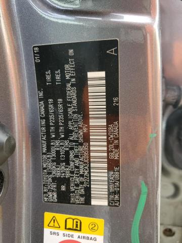 2T2ZZMCA2JC095950 - 2018 LEXUS RX 350 BASE 石墨色 照片 14