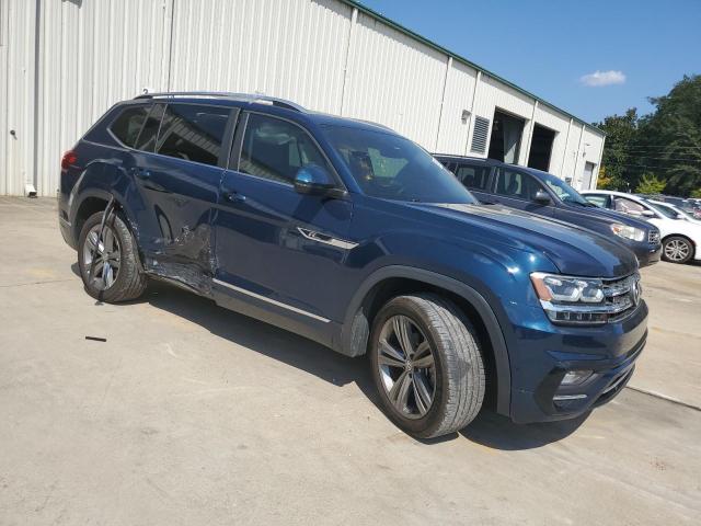 1V2SR2CAXJC574554 - 2018 VOLKSWAGEN ATLAS SEL BLUE photo 4