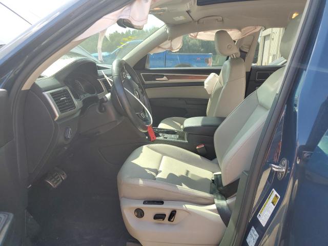 1V2SR2CAXJC574554 - 2018 VOLKSWAGEN ATLAS SEL BLUE photo 7