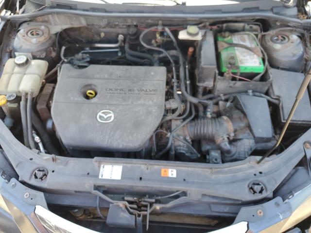 JM1BK32F771713407 - 2007 MAZDA 3 I GRAY photo 11