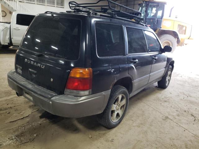 JF1SF6556YH713471 - 2000 SUBARU FORESTER S შავი ფოტო 3