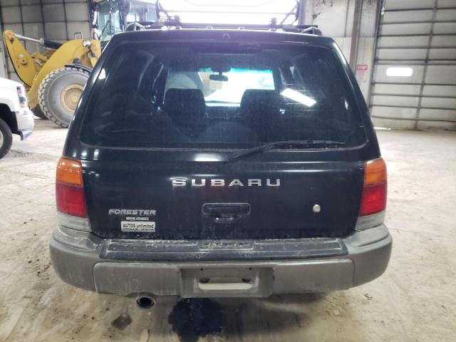 JF1SF6556YH713471 - 2000 SUBARU FORESTER S შავი ფოტო 6