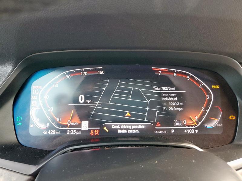 5UXCR4C06P9N45274 - 2023 BMW X5 SDRIVE 40I BLACK photo 9