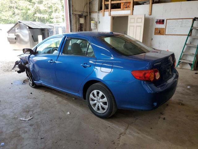 1NXBU4EE9AZ195384 - 2010 TOYOTA COROLLA BASE Mavi foto 2