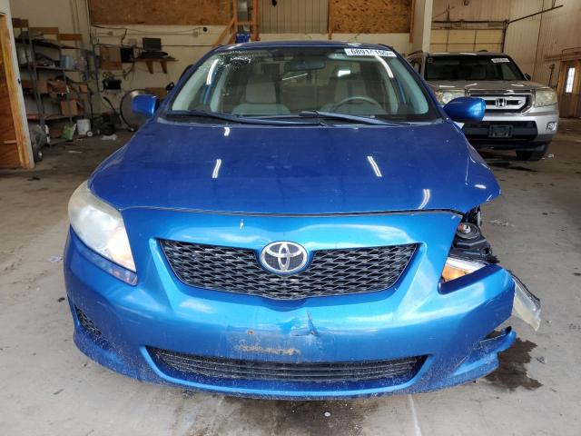 1NXBU4EE9AZ195384 - 2010 TOYOTA COROLLA BASE Mavi foto 5