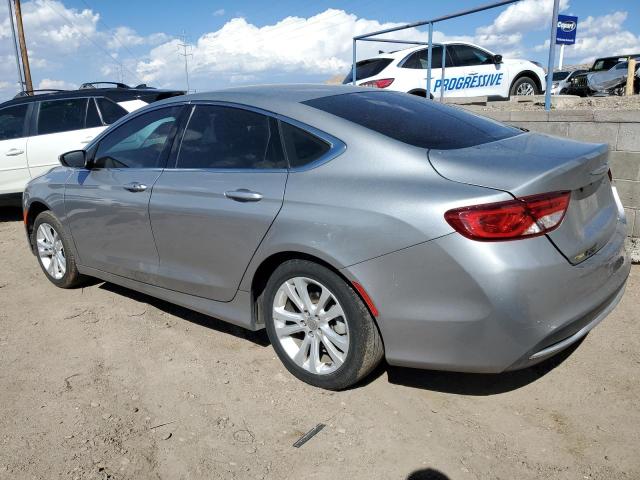 1C3CCCAB3FN570080 - 2015 CHRYSLER 200 LIMITED SILVER photo 2