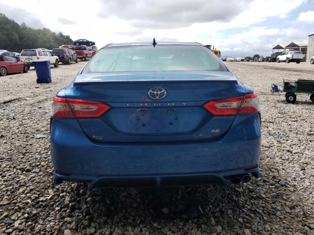 4T1G11AK9LU394740 - 2020 TOYOTA CAMRY SE BLUE photo 6
