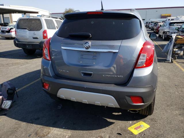 KL4CJASB9DB134671 - 2013 BUICK ENCORE GRAY photo 6