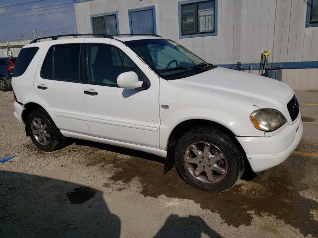 4JGAB72E4YA176941 - 2000 MERCEDES-BENZ ML 430 WHITE photo 4