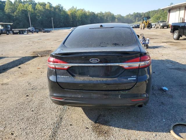 3FA6P0HD7JR211149 - 2018 FORD FUSION SE BLACK photo 6