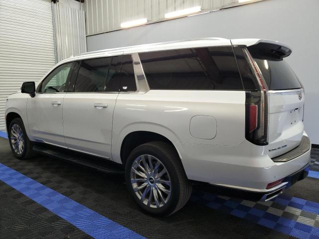 1GYS4JKL2NR174336 - 2022 CADILLAC ESCALADE ESV LUXURY WHITE photo 2