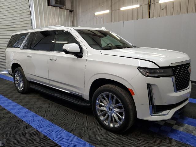 1GYS4JKL2NR174336 - 2022 CADILLAC ESCALADE ESV LUXURY WHITE photo 4