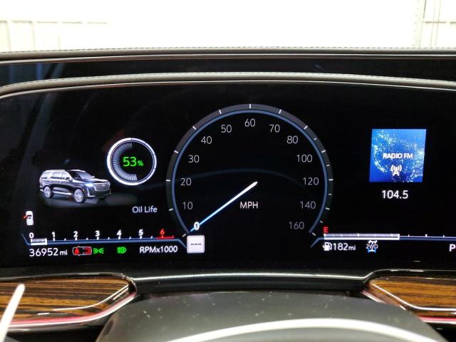 1GYS4JKL2NR174336 - 2022 CADILLAC ESCALADE ESV LUXURY WHITE photo 9