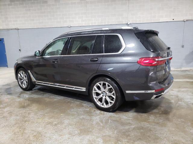 5UXCW2C07N9M07883 - 2022 BMW X7 XDRIVE40I GRAY photo 2