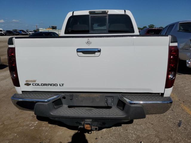 1GCHTDFE6C8141987 - 2012 CHEVROLET COLORADO LT WHITE photo 6