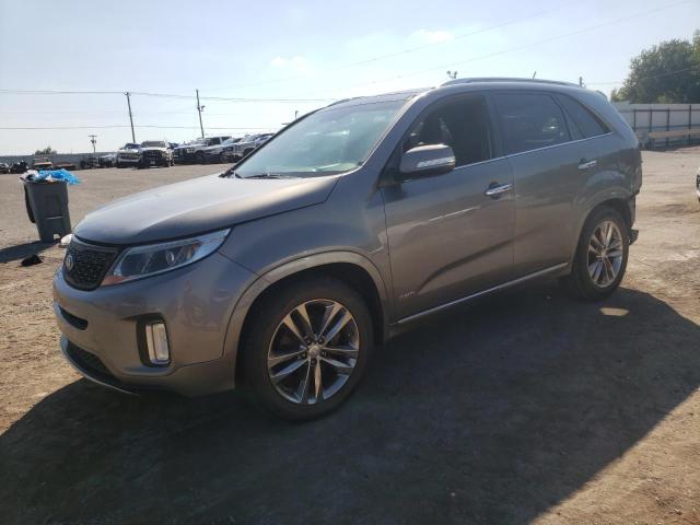 5XYKWDA79FG618012 - 2015 KIA SORENTO SX GRAY photo 1