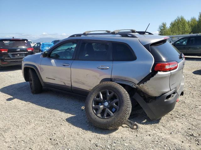 1C4PJMBB8EW150296 - 2014 JEEP CHEROKEE TRAILHAWK SILVER photo 2