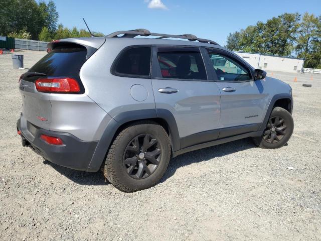 1C4PJMBB8EW150296 - 2014 JEEP CHEROKEE TRAILHAWK SILVER photo 3