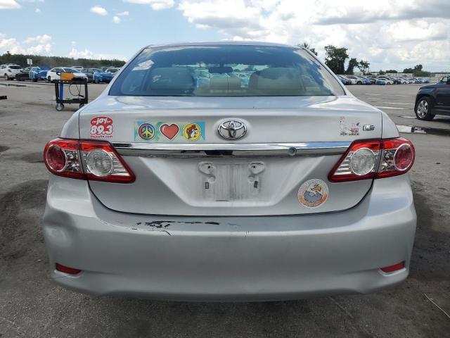JTDBU4EE1DJ121144 - 2013 TOYOTA COROLLA BASE Gümüş foto 6