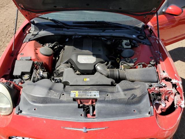 1FAHP60A24Y111236 - 2004 FORD THUNDERBIR RED photo 11