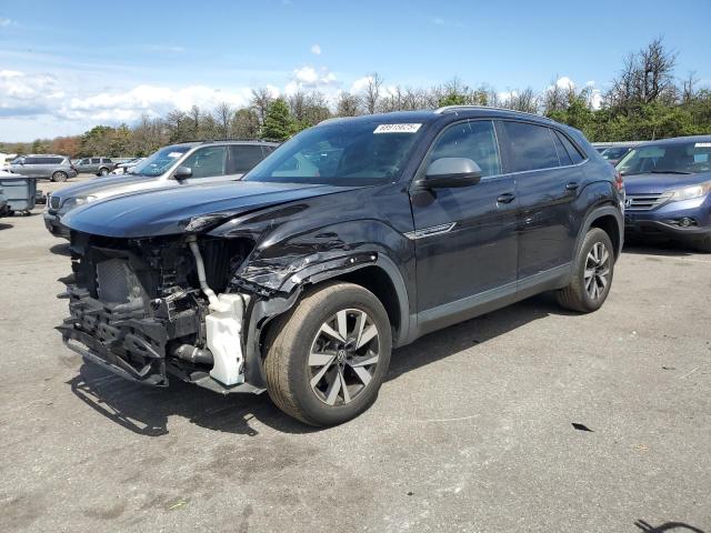 1V2LC2CA3MC211121 - 2021 VOLKSWAGEN ATLAS CROS SE BLACK photo 1