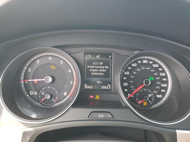 1V2LC2CA3MC211121 - 2021 VOLKSWAGEN ATLAS CROS SE BLACK photo 9