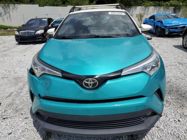 NMTKHMBX4JR017366 - 2018 TOYOTA C-HR XLE Yaşıl foto 5