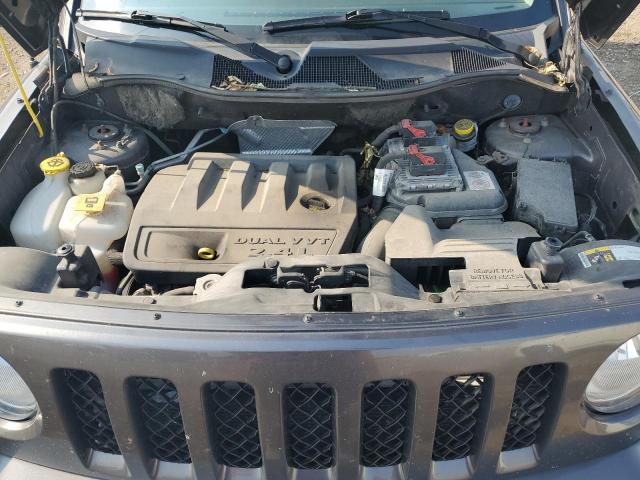 1C4NJRBB8HD159410 - 2017 JEEP PATRIOT SPORT ნაცრისფერი ფოტო 12