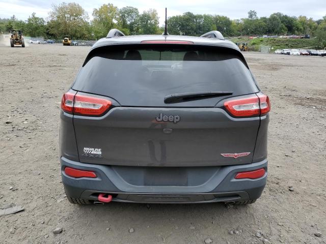 1C4PJMBS7FW750888 - 2015 JEEP CHEROKEE TRAILHAWK GRAY photo 6