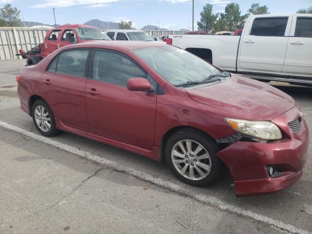 2T1BU4EE9AC532735 - 2010 TOYOTA CAROLLA BASE RED photo 4