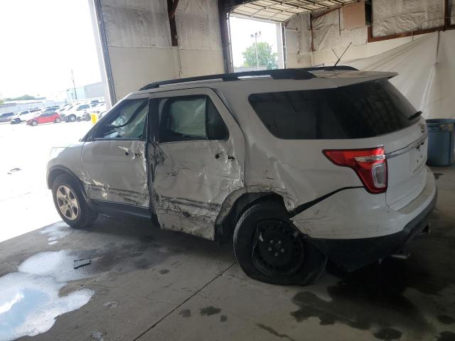 1FM5K8B81DGA34412 - 2013 FORD EXPLORER WHITE photo 2