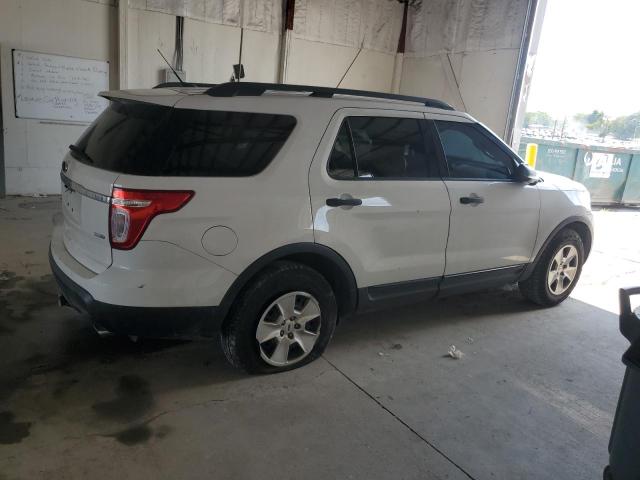 1FM5K8B81DGA34412 - 2013 FORD EXPLORER WHITE photo 3