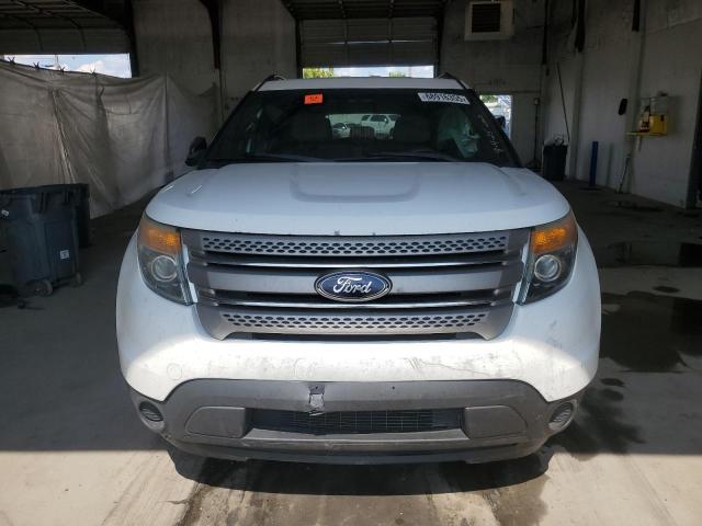 1FM5K8B81DGA34412 - 2013 FORD EXPLORER WHITE photo 5