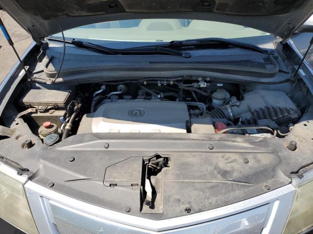 2HNYD2H68AH509708 - 2010 ACURA MDX TECHNOLOGY GRAY photo 12