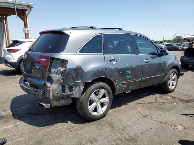 2HNYD2H68AH509708 - 2010 ACURA MDX TECHNOLOGY GRAY photo 3
